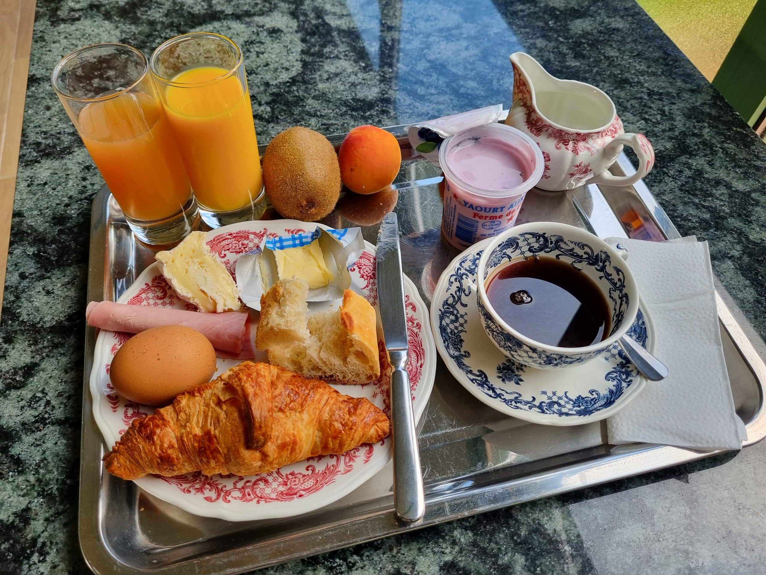 Hôtel Bellême Petit déjeuner